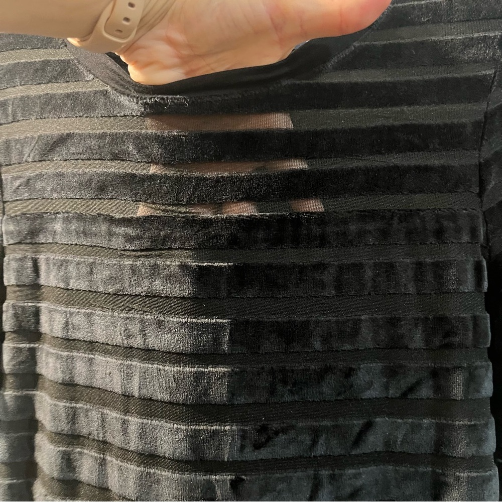 French Connection Velvet Dress - Picture 4 of 7